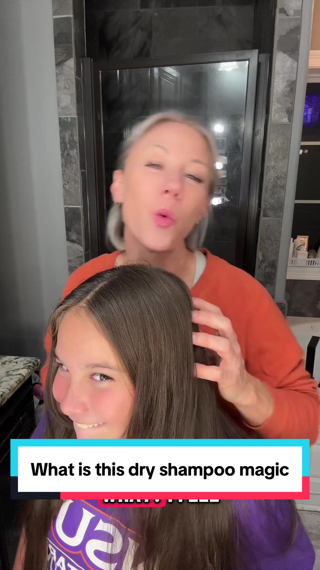 TikTok post by @muscles_and_mascara_cg for AMAXY Beauty. Caption reads: Consider me absolutely mind blown! @AMAXY....