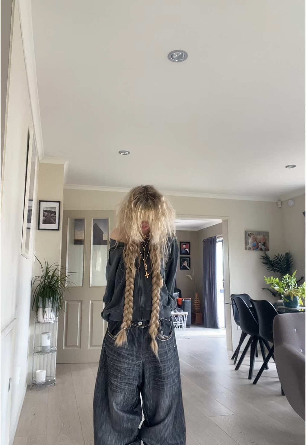 TikTok post by @iloveyougrogia for En Route Jewelry. Caption reads: [...] is crazy + accessories ate with @En Route....