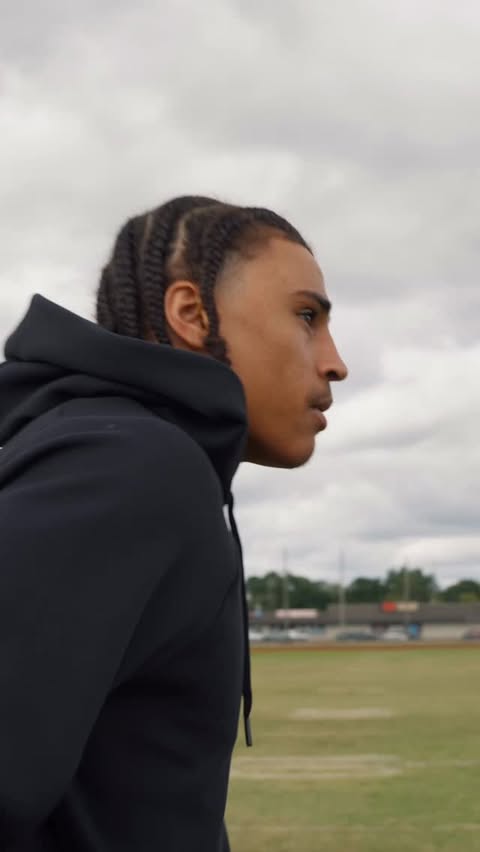 Instagram post by @zabienb for DripDrop. Caption reads: [...] hard on and off the field. @drinkdripdrop....