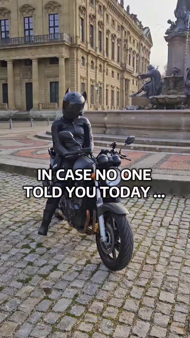 Instagram post by @cat.woman.rider for MotoLoot. Caption reads: Send this to someone and say nothing 😸❤️ #fyp....