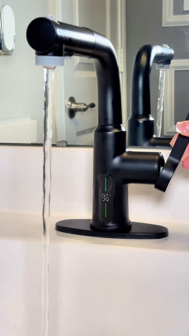 Instagram post by @asiarenise_ for Lefton. Caption reads: Installed this new faucet from @leftonsanitary....