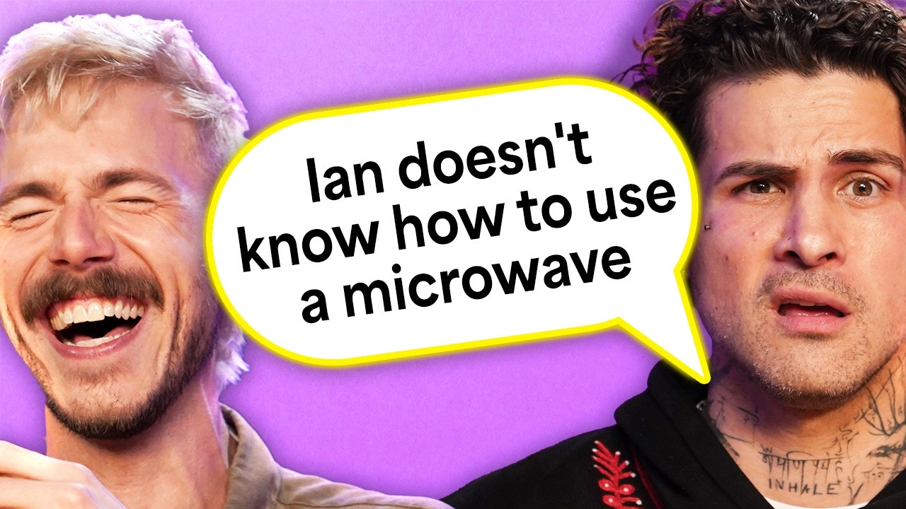 YouTube post by @SmoshAlike for Stitch Fix. Caption reads: Our Worst Roommate Stories.