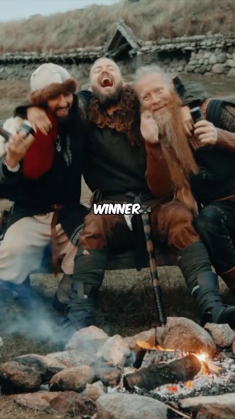 Instagram post by @fiestavikings for The Beard Struggle. Caption reads: For the bearded men gifts bring cheer 🎅✨
a token....