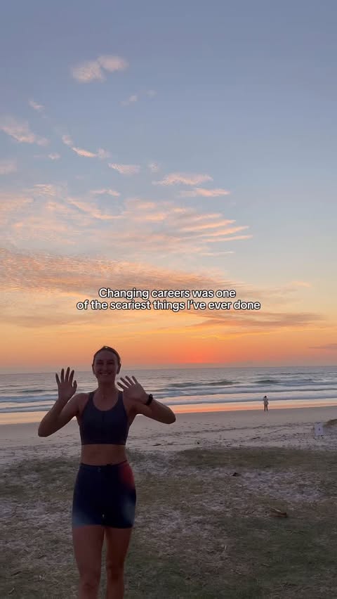 Instagram post by @becputna for Indeed. Caption reads: [...] but I’m so grateful I took the risk. Indeed....