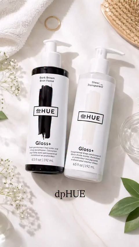 Instagram post by @pamelaslittleworld for dpHUE. Caption reads: These dpHUE Gloss+ products are such an easy way....