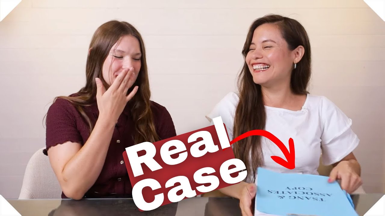 YouTube post by @TsangAssociatesPLC for Yelp. Caption reads: Paralegal Reacts: The Real Work Behind a 601A....