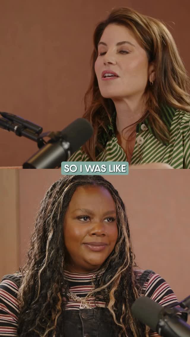 Instagram post by @monica_lewinsky for Wondery. Caption reads: Loved chatting + laughing with @nicolebyer on this....