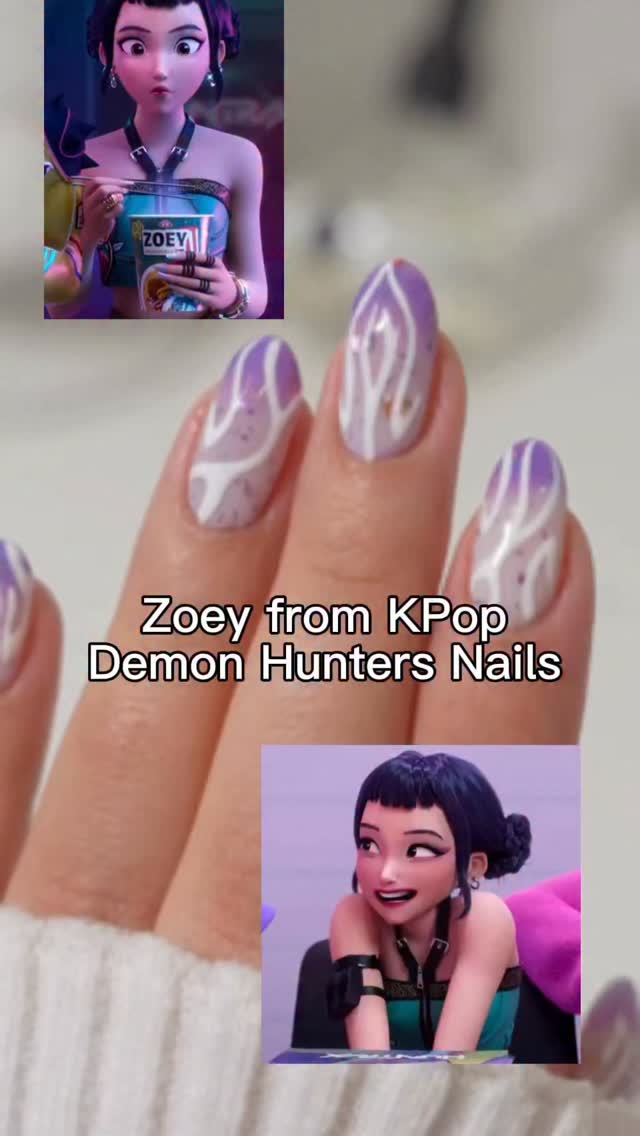 Instagram post by @jauntyjuli for Sally Beauty. Caption reads: If you’re dressing up as Zoey from K-Pop Demon....