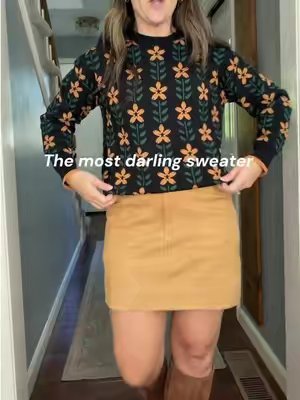 TikTok post by @kesulieo46y for ZESICA USA. Caption reads: Obsessed with this fall sweater @zesica_usa....