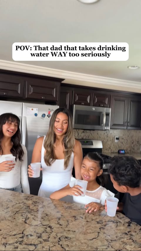Instagram post by @thelearys for Brita. Caption reads: [...] sure his family is drinking water from....