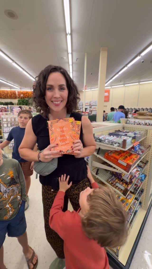 Instagram post by @m.is.for.mama for Hobby Lobby. Caption reads: Took seven kids on a craft supply run to....