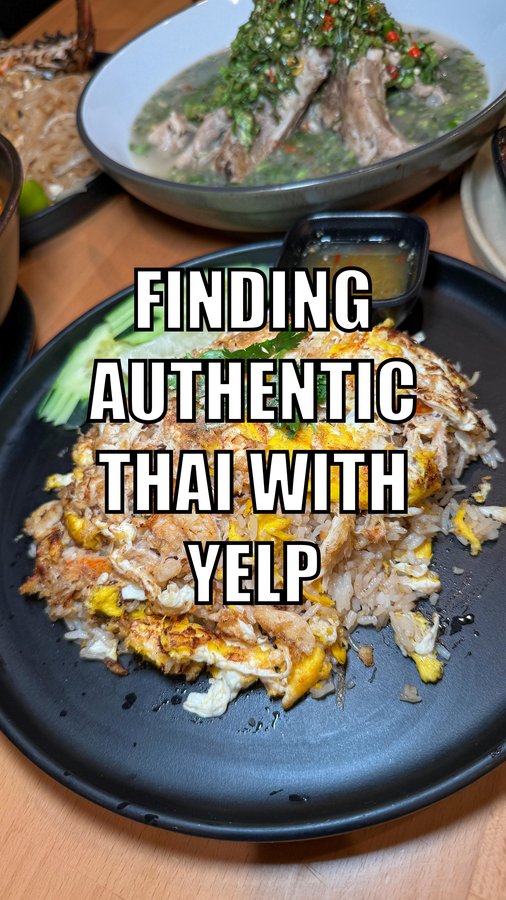 Instagram post by @eatmanaao for Yelp. Caption reads: [...] food in Orange County! #ad Check out @yelp....