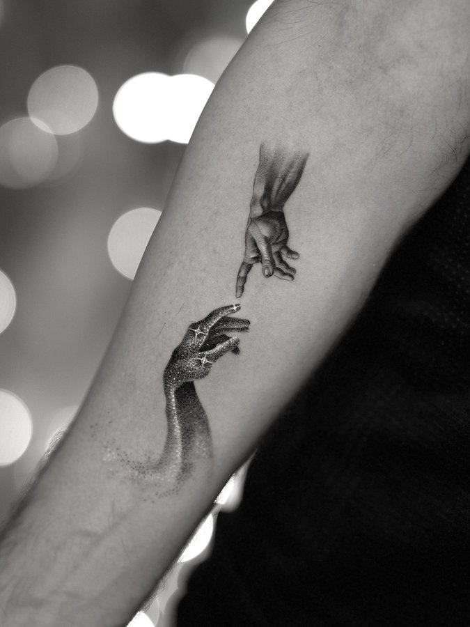 Instagram post by @alessandro_capozzi for Fkirons. Caption reads: “When it’s Pitch Black, All is Takes, is a SPARK”....