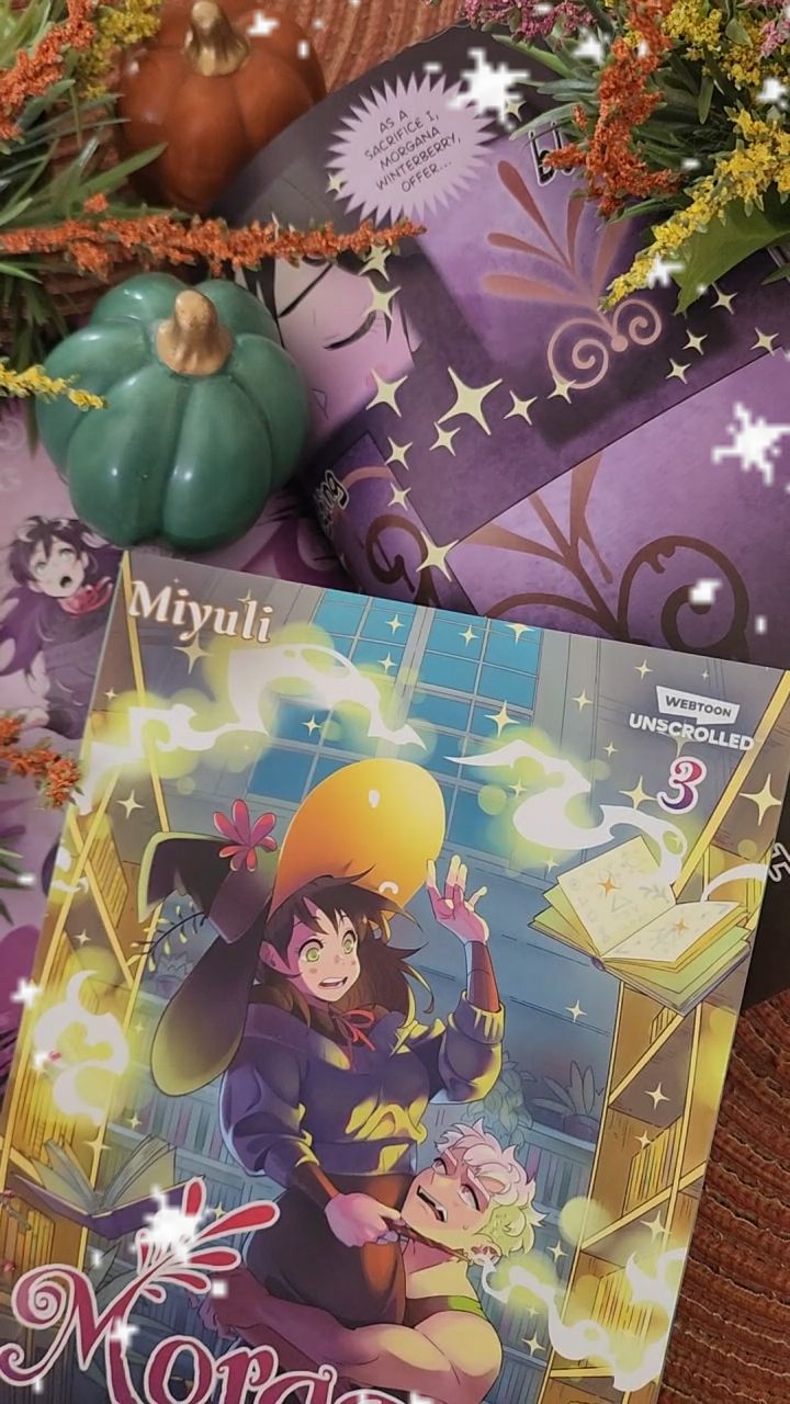 Instagram post by @d_uhreads for Wattpad. Caption reads: What happens when a struggling witch meets an....