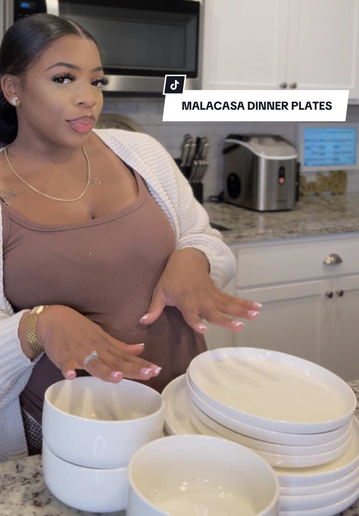 TikTok post by @cradeja for Malacasa. Caption reads: [...] and decided to invest in true quality!....