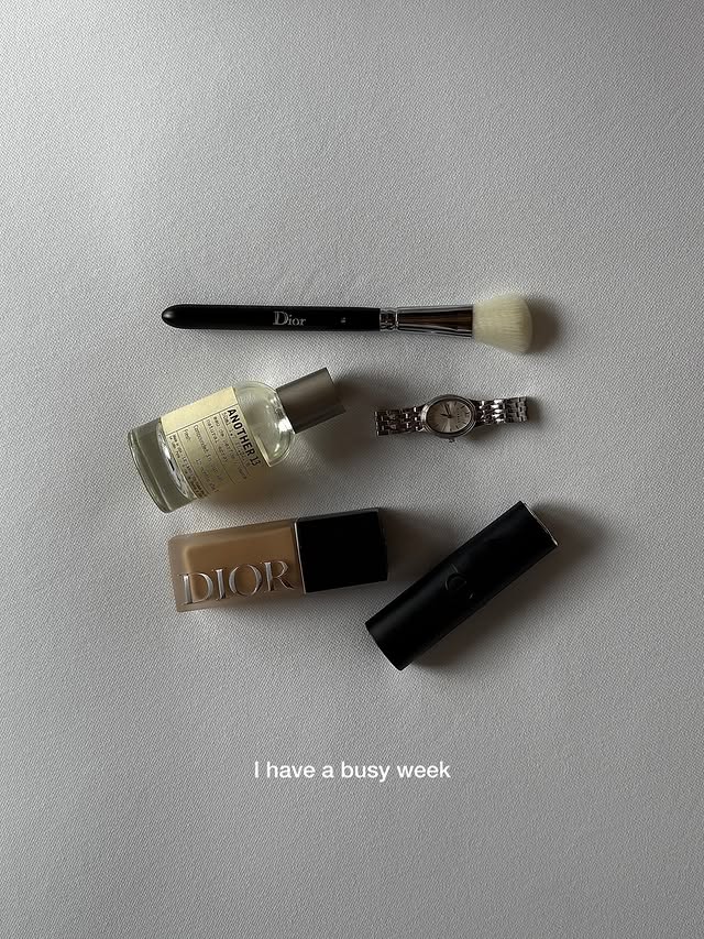 Instagram post by @victoriagarber for Le Labo Fragrances. Caption reads: advertisement | busy girl life.