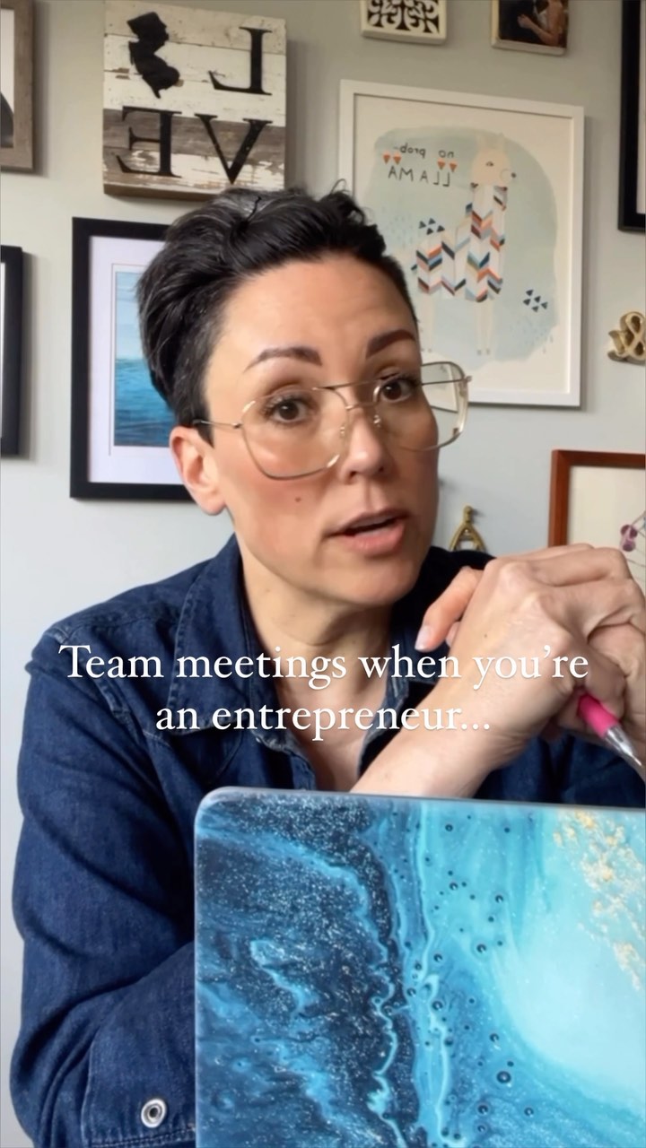 Instagram post by @makingupforglossedtime for Girlboss. Caption reads: There’s nowhere to run from me. 

When you are the....