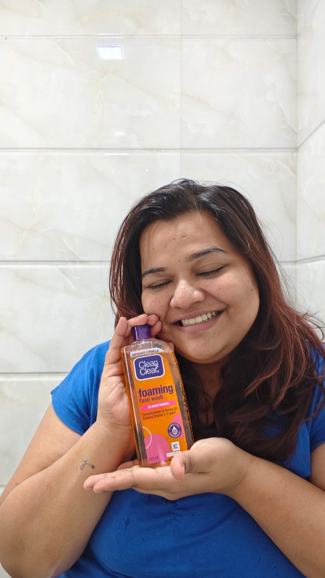 Instagram post by @social.titli for Clean & Clear. Caption reads: Some meltdowns are big, some are small… but even....