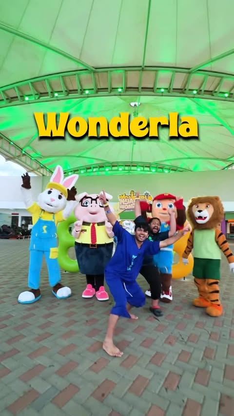 Instagram post by @sailendra.samantaray for Wonderla Holidays. Caption reads: Summer hits different at Wonderla 🌊☀️ [wanderla....