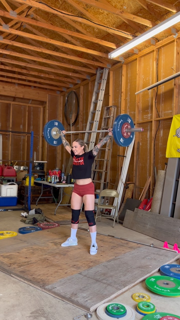 Instagram post by @ashleybeers_ for Cellucor. Caption reads: First PR @kilo_chasers camp 🥳

• • • • • •

60 kg....