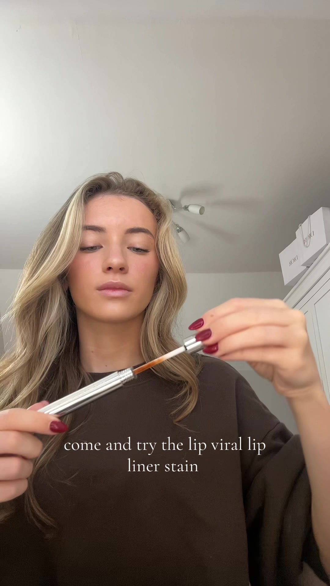 TikTok post by @summerlundxo for Give Me Cosmetics. Caption reads: I’m obsessed! a everday use🤍✨🥰 #viral #makeup....