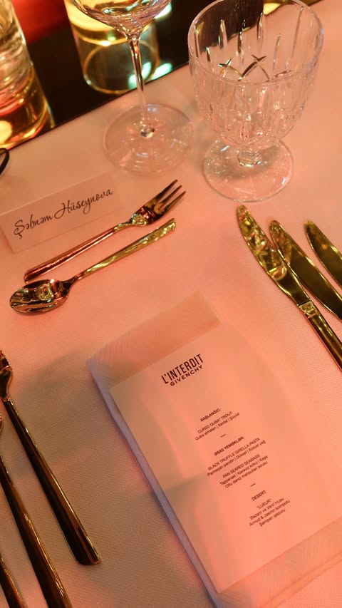 Instagram post by @chabnamme for Givenchy Beauty. Caption reads: So happy to be at the @givenchybeauty private....