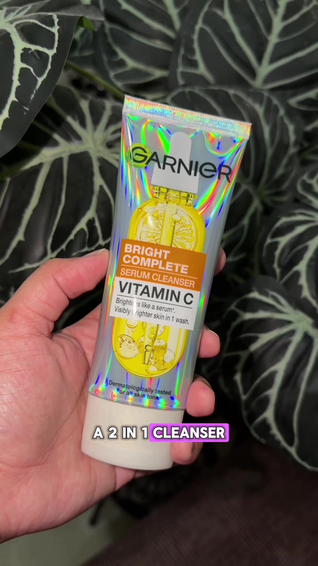 TikTok post by @mommyrheg for Garnier Philippines. Caption reads: Instant freshness in every wash. ☺️✨#garniergang....