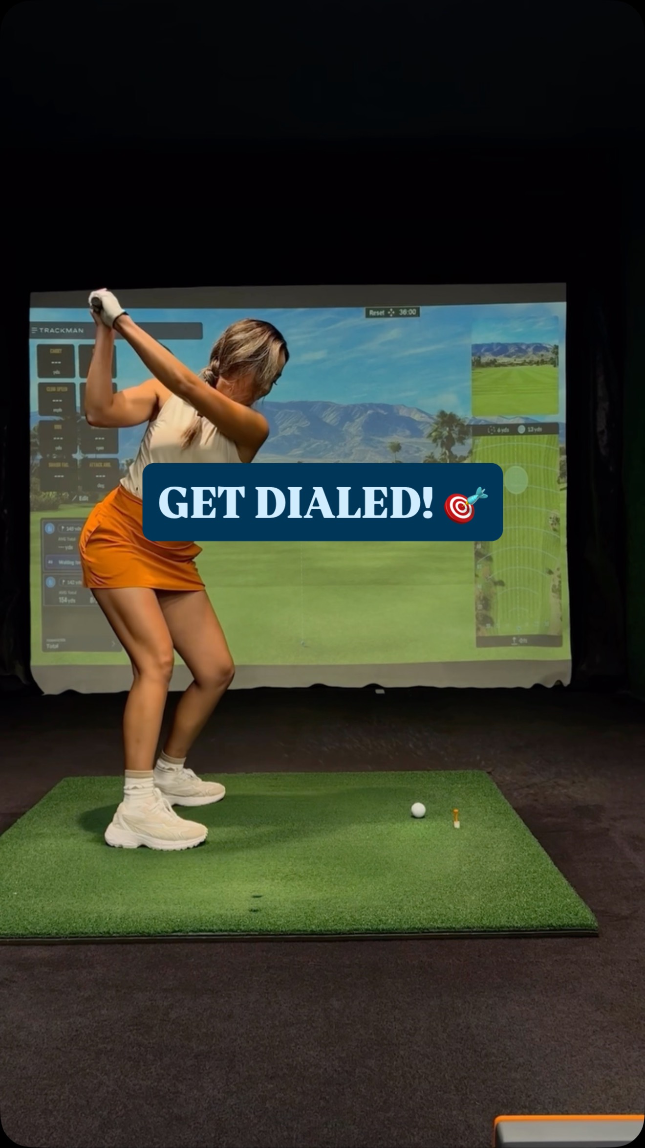 Instagram post by @tishaalyn for Golf Galaxy. Caption reads: [...] ⛳️ From now through the 24th, @golfgalaxy is....