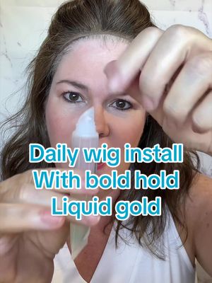 TikTok post by @carolbrown083 for The Hair Diagram. Caption reads: Follow @Thehairdiagram for In Depth wig installs.....