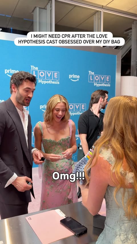 Instagram post by @brookestyless for Prime Video AU & NZ. Caption reads: [...] the New York premiere… pinch me!!....