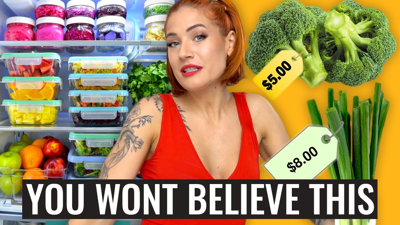 YouTube post by @EdgyVeg for Herbaland. Caption reads: [...] 🌱 My Newest Vegan Recipes: ↓ Buy The....