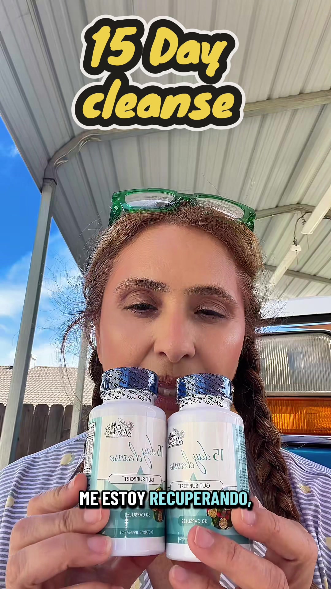 TikTok post by @tanilexis for Mila Miamor. Caption reads: [...] #coloncleansed #noduelenada😂😂😂....