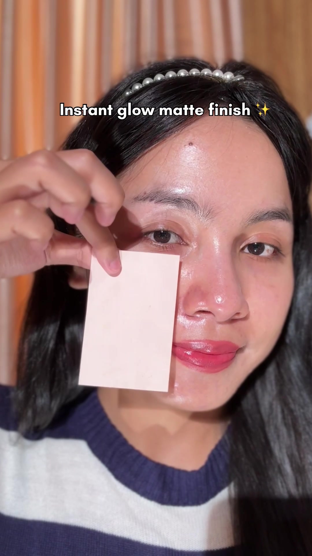 TikTok post by @deenish_20 for L’Oréal Paris Indonesia. Caption reads: ngga nyangka pake ini doang dark spot malah....
