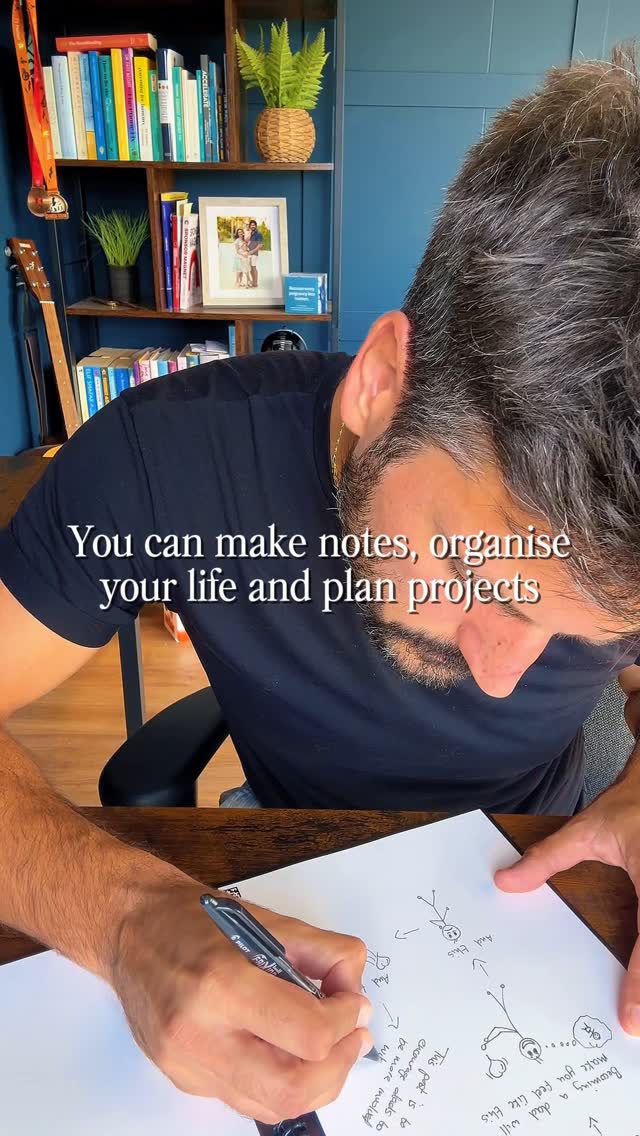 Instagram post by @the.dad.vibes for Rocketbook. Caption reads: [...] 700,000 followers, this is how the....