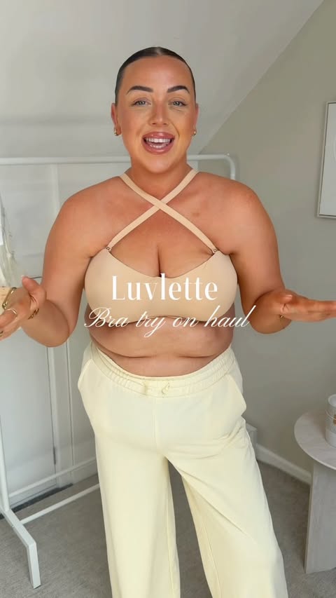 Instagram post by @jesslourx_ for LUVLETTE. Caption reads: [...] my fave underwear and sleepwear store....