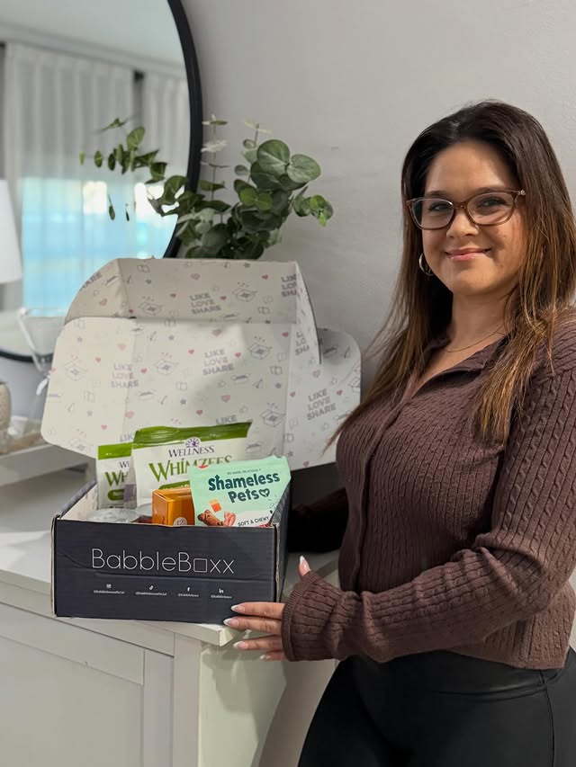 Instagram post by @katnherkiddies for BabbleBoxx. Caption reads: [...] your order on madebynacho.com Use code....