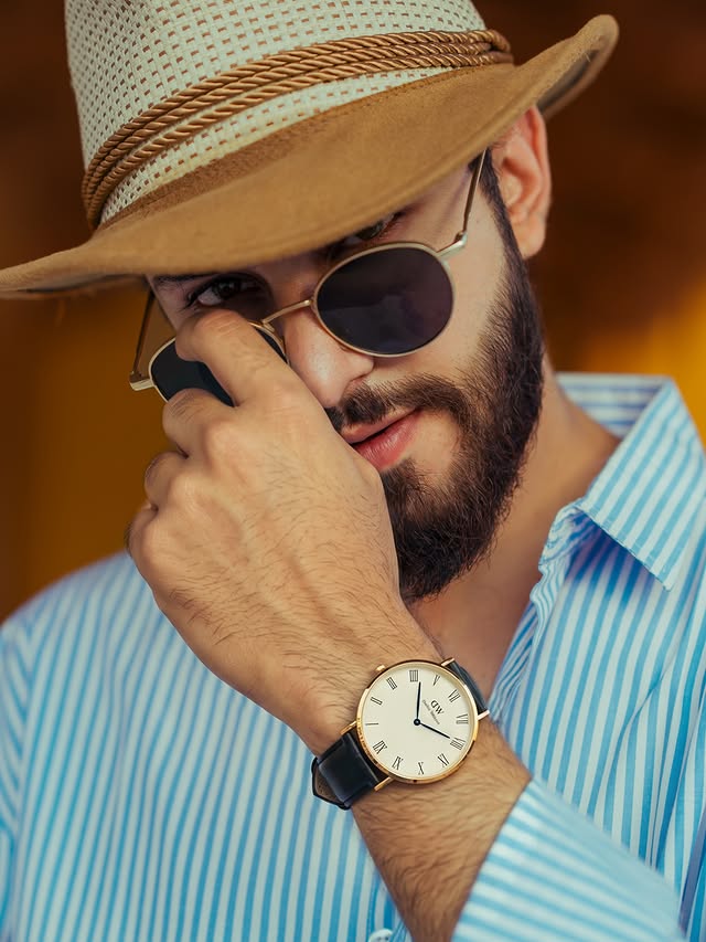 Instagram post by @themrsingh for Daniel Wellington. Caption reads: Classic never goes out of style ✨....