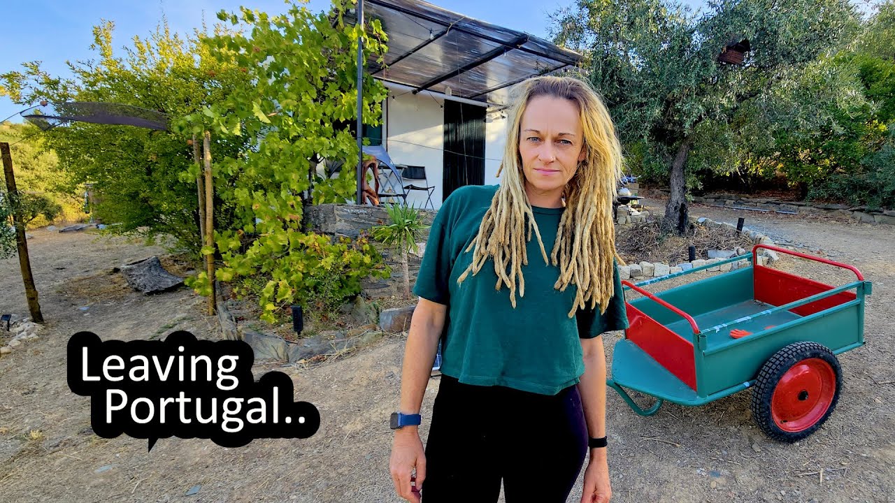 YouTube post by @theexPAWers for EcoFlow. Caption reads: Been DREADING This Moment - LEAVING the HOMESTEAD....