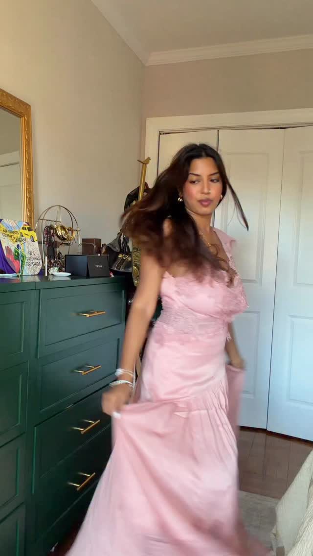 Instagram post by @mohuyaakhan for Nuuly. Caption reads: can you believe i'm going to be a BRIDE? 💍....