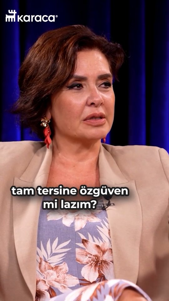 Instagram post by @ozlemgurses for Karaca. Caption reads: Bu hafta BANA BAŞTAN ANLAT’ta konuğum; sabah....