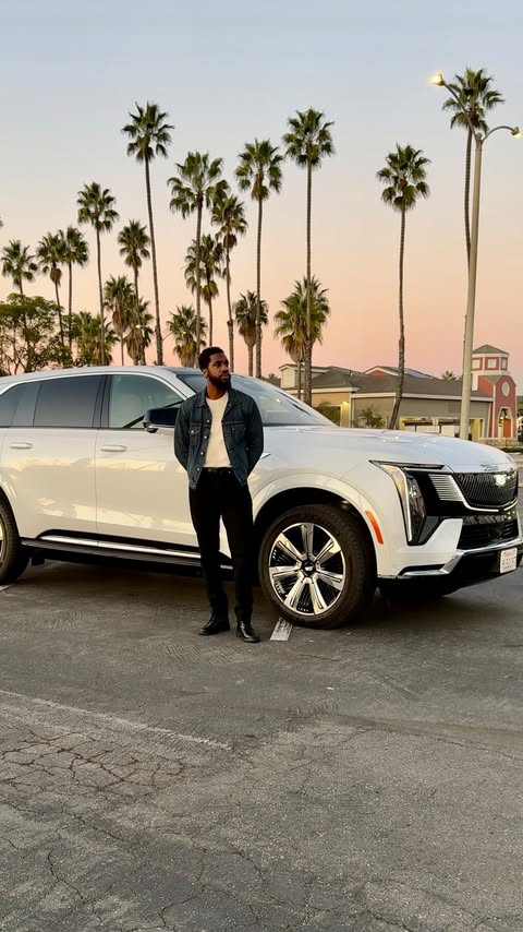 Instagram post by @mrrlittle for Cadillac. Caption reads: The 5 best features of the new 2026 @cadillac....