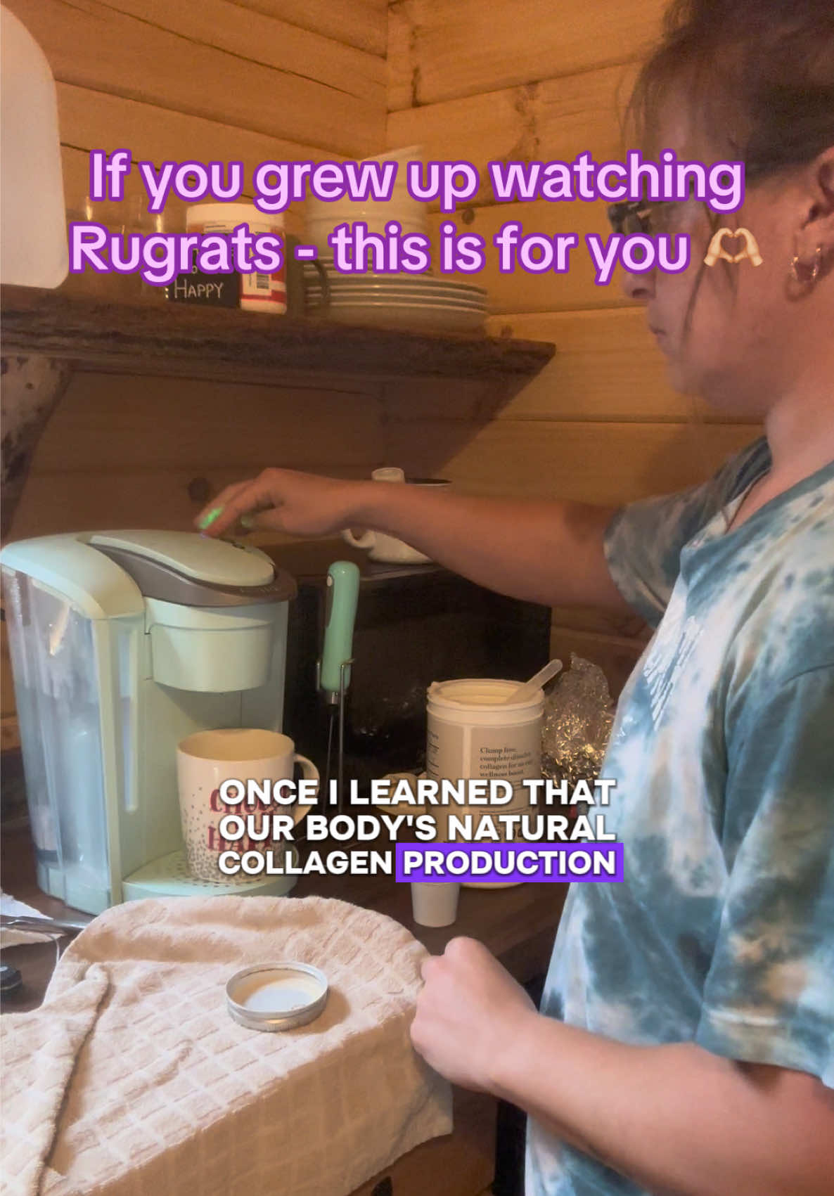 TikTok post by @courtpetaccio for Great Lakes Wellness. Caption reads: [...] your body off nourished 🫶🏼 @Great Lakes....