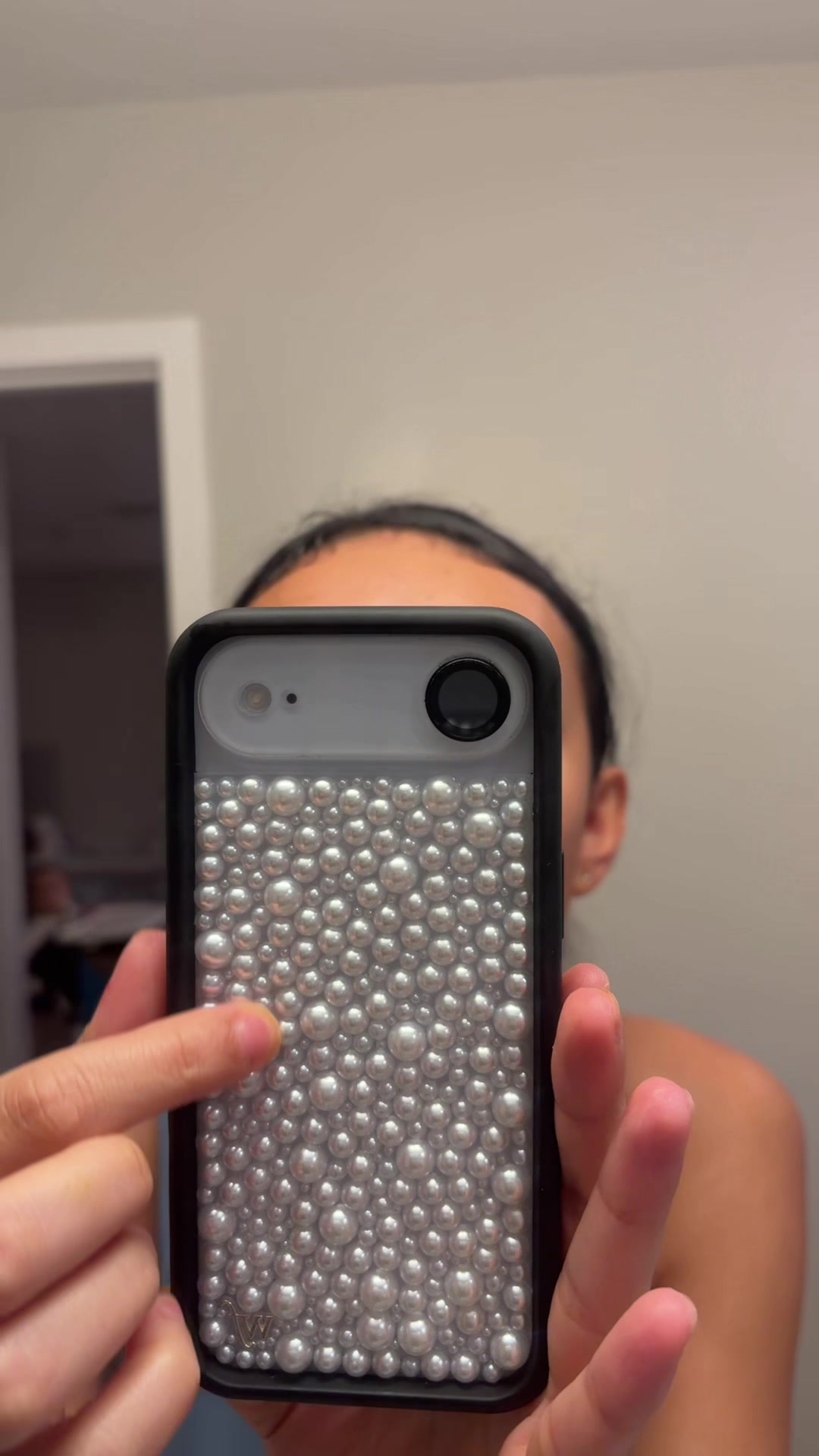 TikTok post by @slimmtrap for Wildflower Cases. Caption reads: [...] cutest thing I’ve ever seen !!!!!....