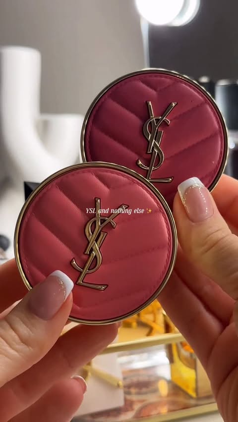 Instagram post by an influencer for YSL Beauty. Caption reads: There’s something about YSL ✨ #yslbeauty #perfume....