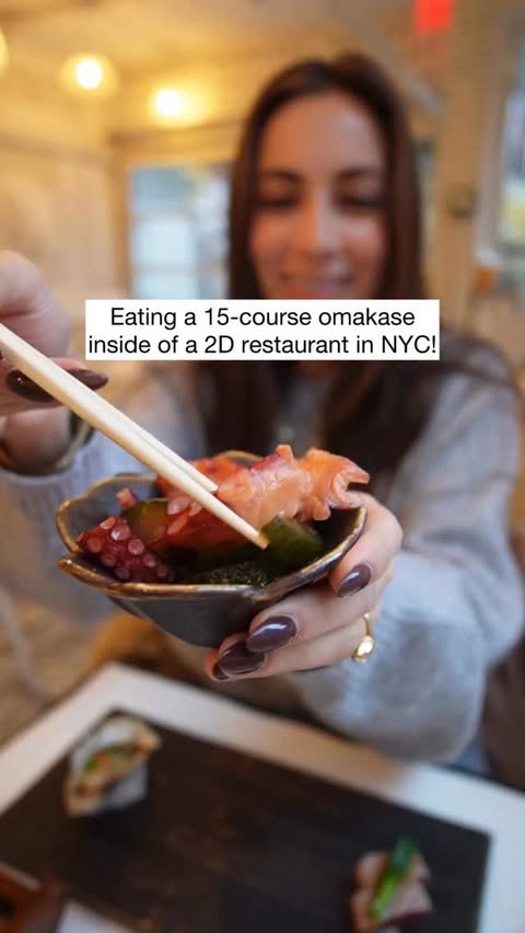 Instagram post by @sistersnacking for Groupon. Caption reads: Finally visited @shirokuronyc in the East Village....