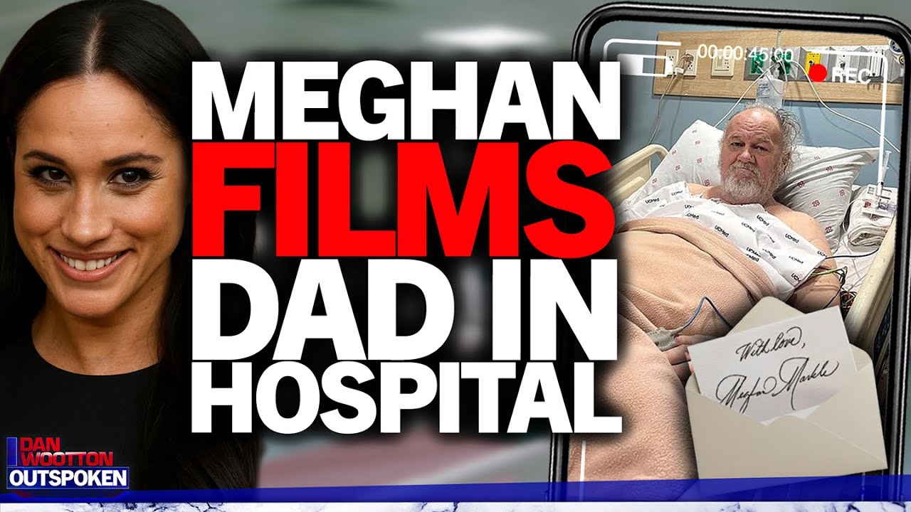 YouTube post by @danwoottonoutspoken for Surfshark. Caption reads: “Abuse!” Meghan Markle demands dad Thomas be....