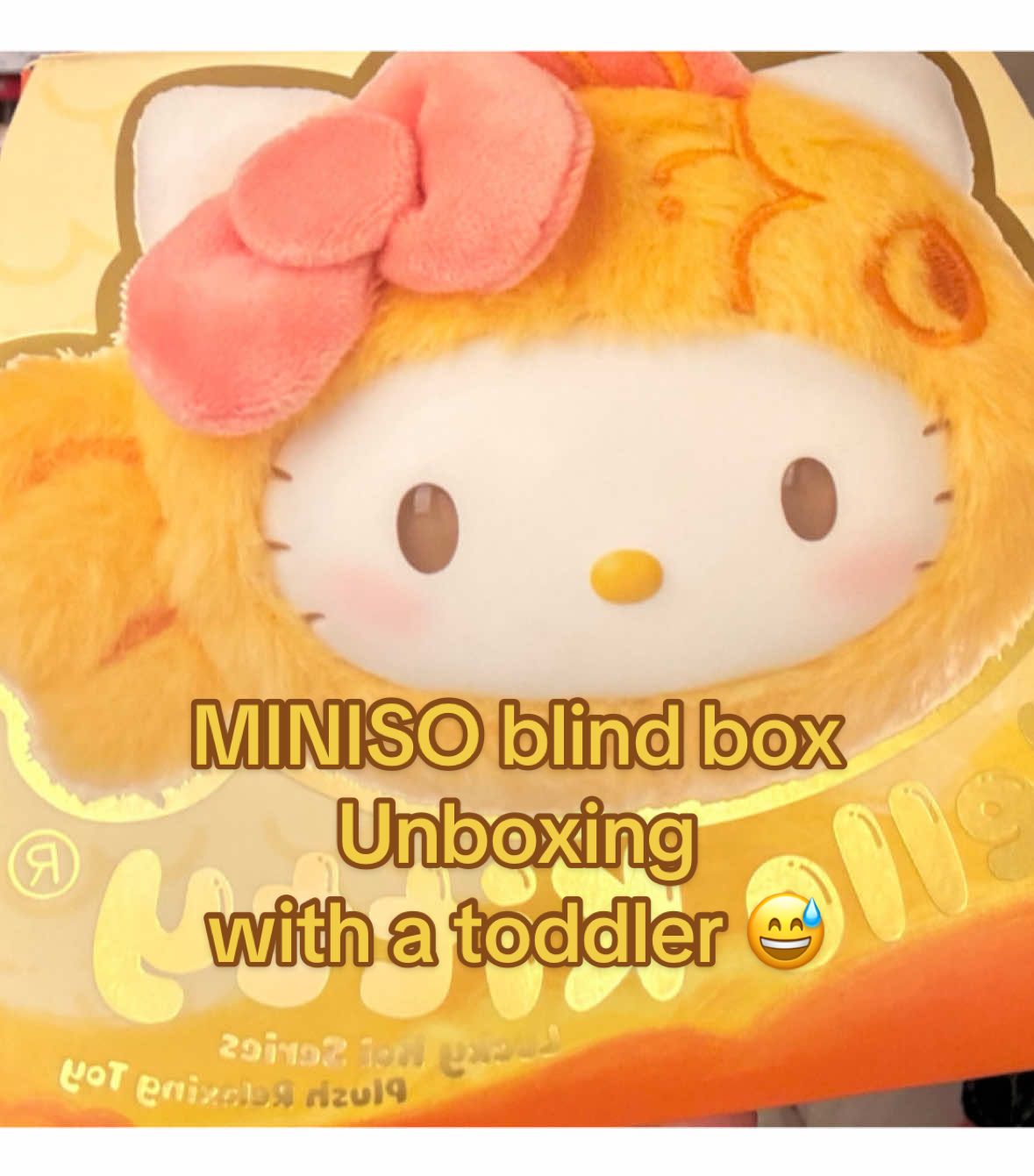 TikTok post by @andie.vela for Sanrio. Caption reads: [...] she is a natural ☺️ @Official Sanrio....