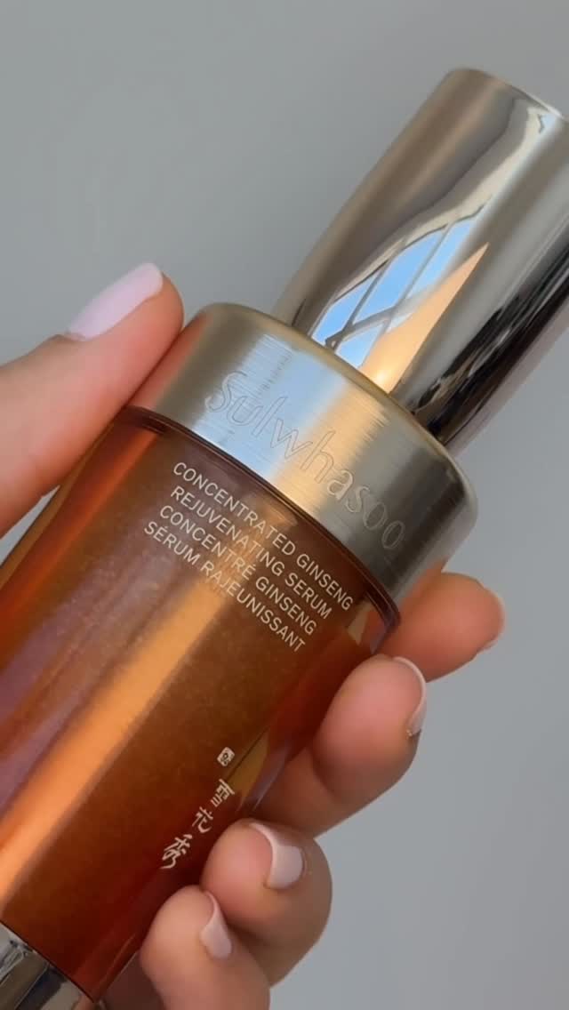 Instagram post by @vanessazambito for Sulwhasoo. Caption reads: AD #Sulwhasoo_Partner We’re all loving Korean....