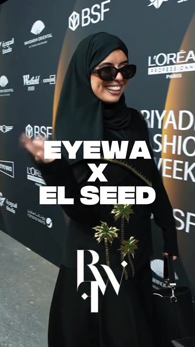 Instagram post by @layali.boker for eyewa. Caption reads: ⁨ True beauty and elegance in every piece from the....