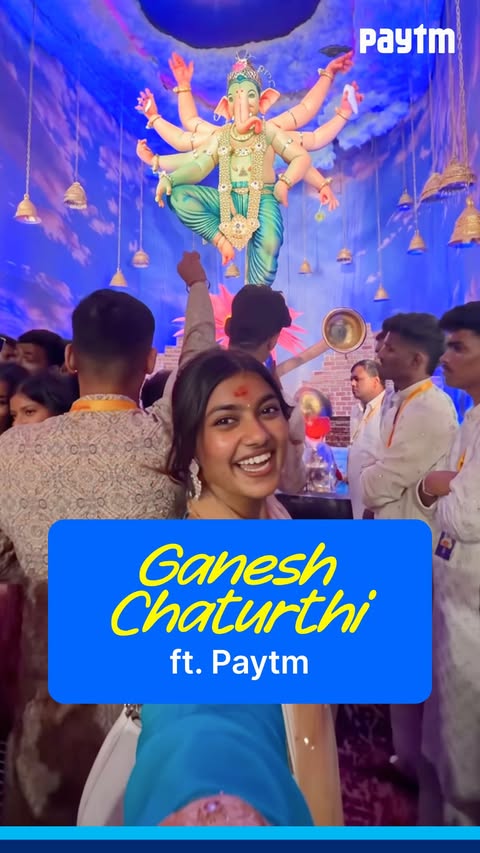 Instagram post by @_manaseaaa for Paytm. Caption reads: [...] hopping + बाहेर eating केल आणि ह्यात paytm....